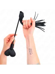 Kink - Linea Frusta Con Pandello A Cuore 35 Cm - KINK IMPACT & TOUCH - Fruste e Sculacciatori | erosidea.com