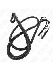Kink - Frusta Serpente Lunga Nera 210 Cm - KINK IMPACT & TOUCH - Fruste e Sculacciatori | erosidea.com