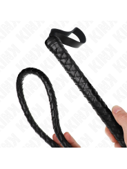 Kink - Frusta Serpente Lunga Nera 210 Cm - KINK IMPACT & TOUCH - Fruste e Sculacciatori | erosidea.com