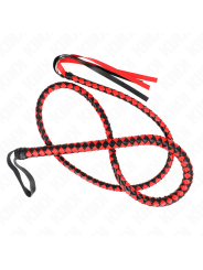 Kink - Frusta Serpente Lunga Rossa 210 Cm - KINK IMPACT & TOUCH - Fruste e Sculacciatori | erosidea.com