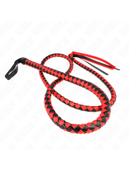 Kink - Frusta Serpente Lunga Rossa 210 Cm - KINK IMPACT & TOUCH - Fruste e Sculacciatori | erosidea.com