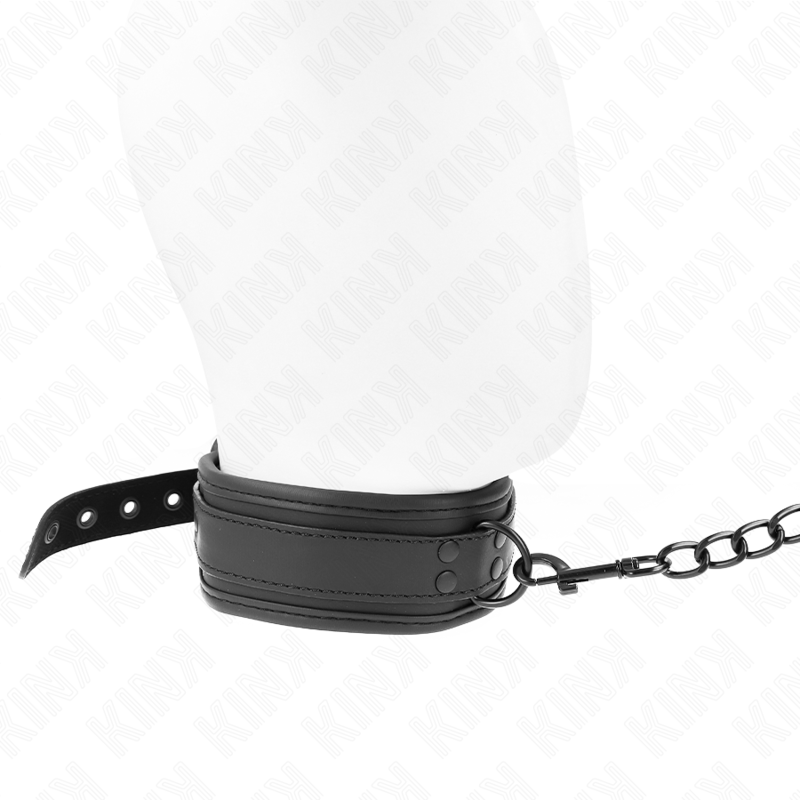 Kink - Collare Bondage In Neoprene Modello 1 Con Cintura 78 Cm Regolabile 375 X 495 Cm - KINK COLLAR & GAG - Collari e Guinzagli | erosidea.com