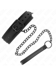 Kink - Collare Bondage In Neoprene Modello 1 Con Cintura 78 Cm Regolabile 375 X 495 Cm - KINK COLLAR & GAG - Collari e Guinzagli | erosidea.com