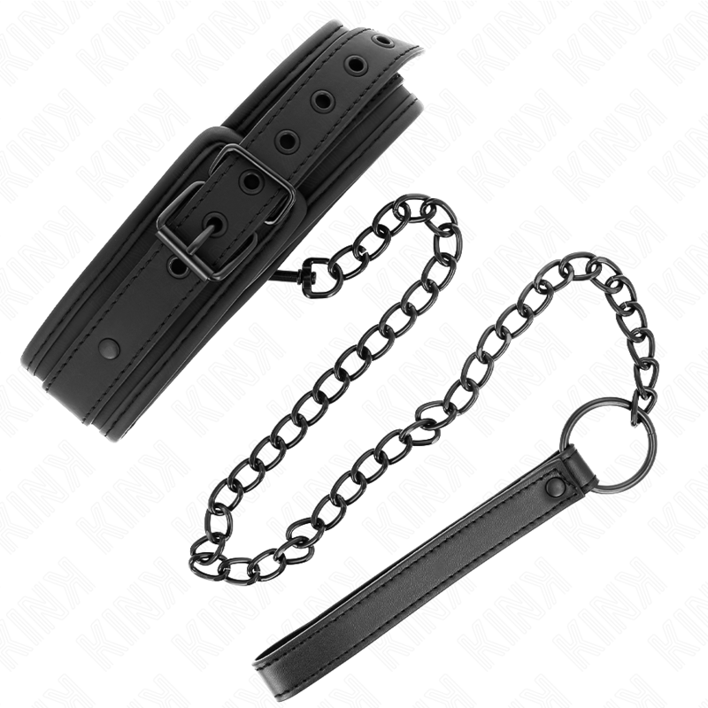 Kink - Collare Bondage In Neoprene Modello 1 Con Cintura 78 Cm Regolabile 375 X 495 Cm - KINK COLLAR & GAG - Collari e Guinzagli | erosidea.com