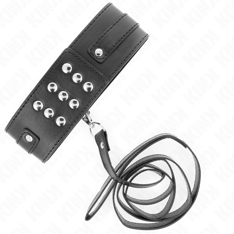 Kink - Collana Con Cintura 116 Cm Modello 1 Regolabile 36-43 Cm X 5 Cm - KINK COLLAR & GAG - Collari e Guinzagli | erosidea.com