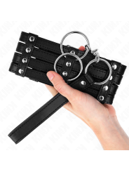 Kink - Collana Con Cintura 65 Cm Stile Sub Regolabile 35-51 Cm X 7 Cm - KINK COLLAR & GAG - Collari e Guinzagli | erosidea.com