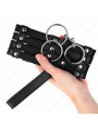 Kink - Collana Con Cintura 65 Cm Stile Sub Regolabile 35-51 Cm X 7 Cm - KINK COLLAR & GAG - Collari e Guinzagli | erosidea.com