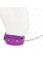 Kink - Collare Con Guinzaglio 65 Cm Con Restrizioni Viola 36-42 Cm X 55 Cm - KINK COLLAR & GAG - Collari e Guinzagli | erosidea.com