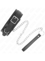 Kink - Collare Con Cintura 65 Cm Con Cinturino Nero 54 X 45 Cm - KINK COLLAR & GAG - Collari e Guinzagli | erosidea.com