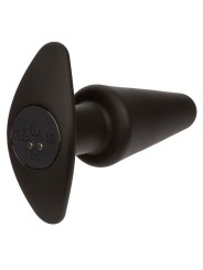Calexotics - Rock Bottom Tappo Anale Conico 10 Vibrazioni Silicone Nero - CALEXOTICS - Vibratori Anali | erosidea.com