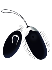 Intense - Ovetto Vibrante Flippy Ii Con Telecomando Nero - INTENSE - Ovetti Palline Sfere | erosidea.com