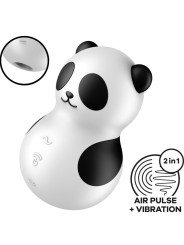 Satisfyer - Pocket Panda Stimolatore E Vibratore In Bianco E Nero - SATISFYER AIR PULSE - Vibratori Mini | erosidea.com