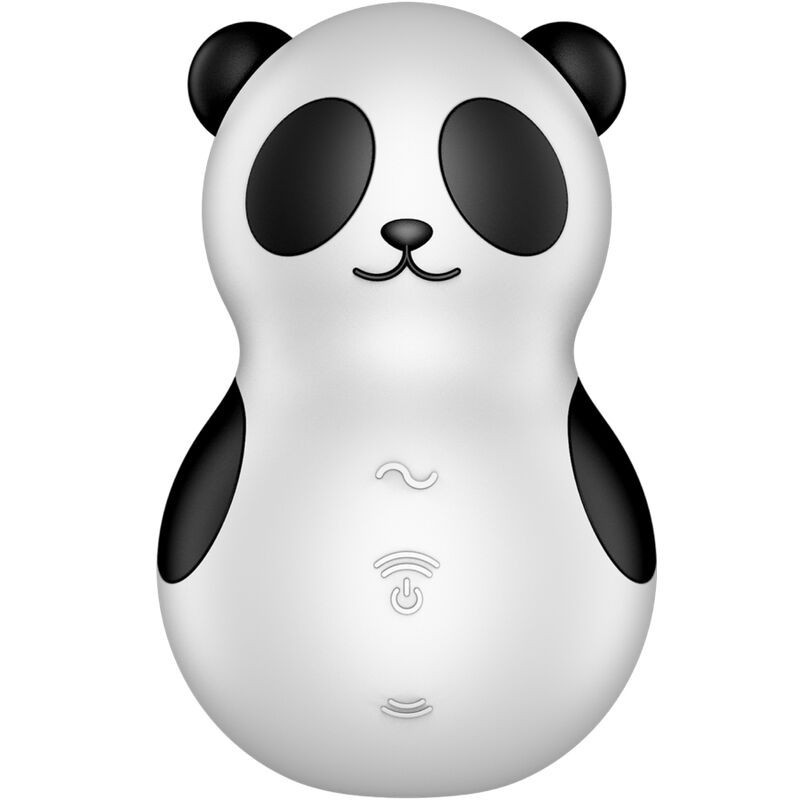 Satisfyer - Pocket Panda Stimolatore E Vibratore In Bianco E Nero - SATISFYER AIR PULSE - Vibratori Mini | erosidea.com