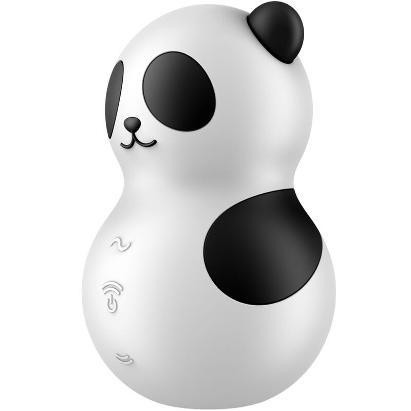 Satisfyer - Pocket Panda Stimolatore E Vibratore In Bianco E Nero - SATISFYER AIR PULSE - Vibratori Mini | erosidea.com