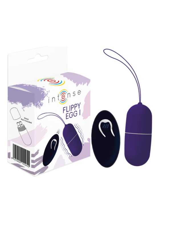Intense - Flippy I Ovetto Vibrante Con Telecomando Viola - INTENSE - Ovetti Palline Sfere | erosidea.com