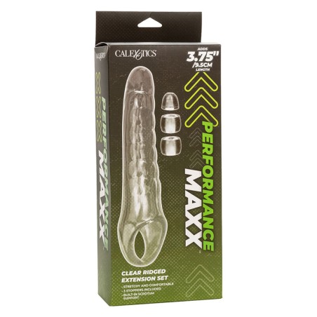 Calexotics - Maxx Estensore Per Pene Regolabile Trasparente - CALEXOTICS - Guaine e Prolunghe | erosidea.com