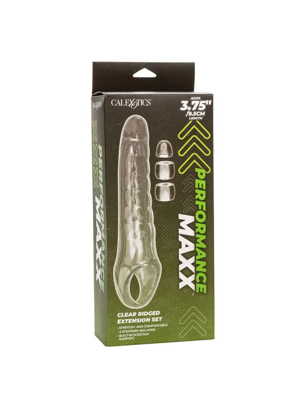 Calexotics - Maxx Estensore Per Pene Regolabile Trasparente - CALEXOTICS - Guaine e Prolunghe | erosidea.com