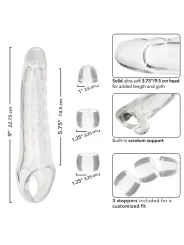 Calexotics - Maxx Estensore Per Pene Regolabile Trasparente - CALEXOTICS - Guaine e Prolunghe | erosidea.com