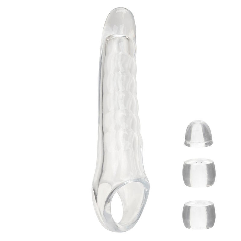 Calexotics - Maxx Estensore Per Pene Regolabile Trasparente - CALEXOTICS - Guaine e Prolunghe | erosidea.com