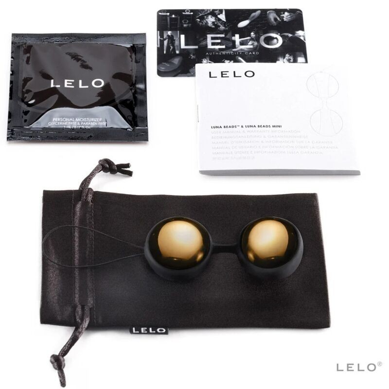 Lelo - Perline Luna Oro 20 Carati - Lelo - Ovetti Palline Sfere | erosidea.com