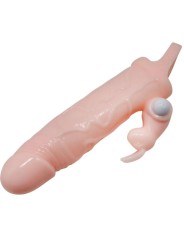 Prolunga Pene Uomo Brave Con Rabbit E Doppio Motore 16.5 Cm - BAILE FOR HIM - Guaine e Prolunghe | erosidea.com