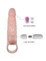 Prolunga Pene Uomo Brave Con Rabbit E Doppio Motore 16.5 Cm - BAILE FOR HIM - Guaine e Prolunghe | erosidea.com