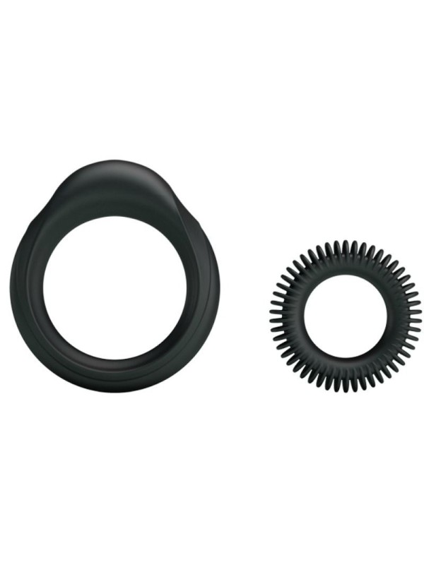 Baile Kit 2 Anelli In Silicone Ring Manhood - BAILE FOR HIM - Anelli Fallici | erosidea.com