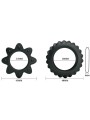 Baile Kit 2 Anelli Fioriti In Silicone - BAILE FOR HIM - Anelli Fallici | erosidea.com