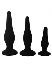 Pretty Love - Kit Di Iniziazione In Silicone Con Tappi Anal - PRETTY LOVE - Plug e Catene Anali | erosidea.com