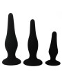 Pretty Love - Kit Di Iniziazione In Silicone Con Tappi Anal - PRETTY LOVE - Plug e Catene Anali | erosidea.com
