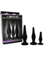 Pretty Love - Kit Di Iniziazione In Silicone Con Tappi Anal - PRETTY LOVE - Plug e Catene Anali | erosidea.com