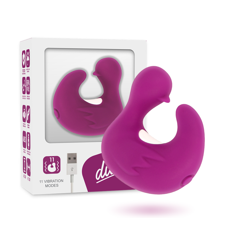 Coverme - Duckymania Ricaricabile Ditale Anatra Stimolante In Silicone - COVERME - Vibratori Mini | erosidea.com