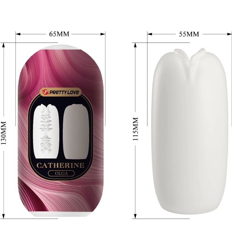Masturbatore Olga Maschile Bianco - PRETTY LOVE FLIRTATION - Masturbatori | erosidea.com