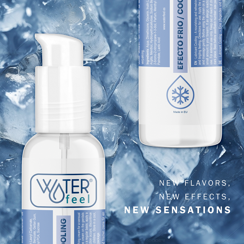 Waterfeel - Lubrificante Effetto Freddo 150 Ml - WATERFEEL - A Base Silicone | erosidea.com