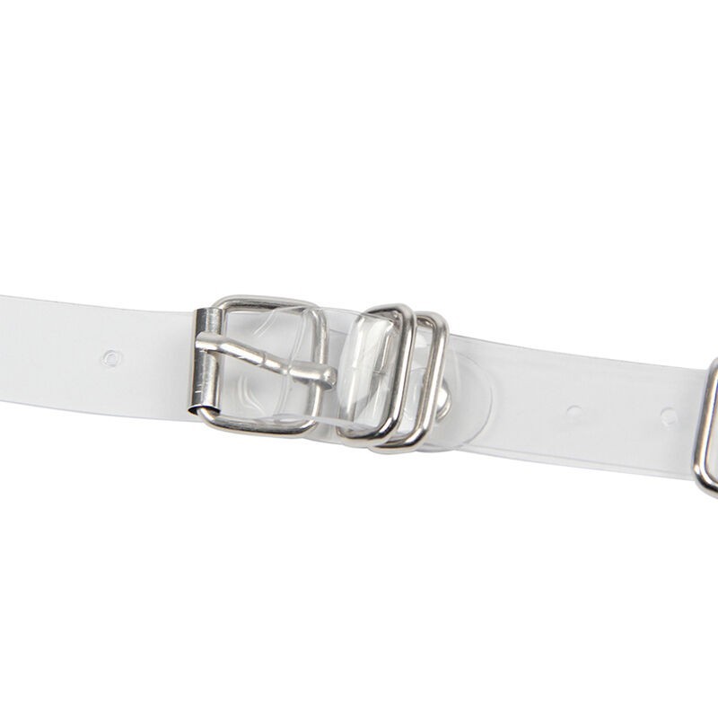 Subblime - 953737 Imbracatura Pettorale Con Anelli E Catene Argento Taglia Unica - SUBBLIME FETISH - Kit Bondage e Sadomaso | erosidea.com