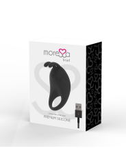 Moressa - Brad Premium Silicone Ricaricabile Nero - MORESSA - Vibratori per Coppia | erosidea.com