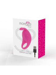 Moressa - Brad Premium Silicone Ricaricabile Rosa - MORESSA - Vibratori per Coppia | erosidea.com
