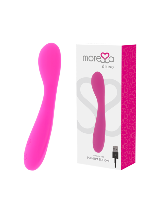 Moressa - Druso Premium Silicone Ricaricabile - MORESSA - Vibratori Classici | erosidea.com