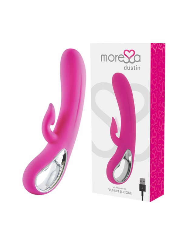 Moressa - Dustin Premium Silicone Ricaricabile - MORESSA - Vibratori Rabbit | erosidea.com