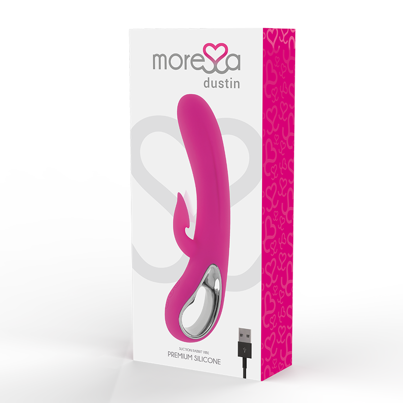 Moressa - Dustin Premium Silicone Ricaricabile - MORESSA - Vibratori Rabbit | erosidea.com