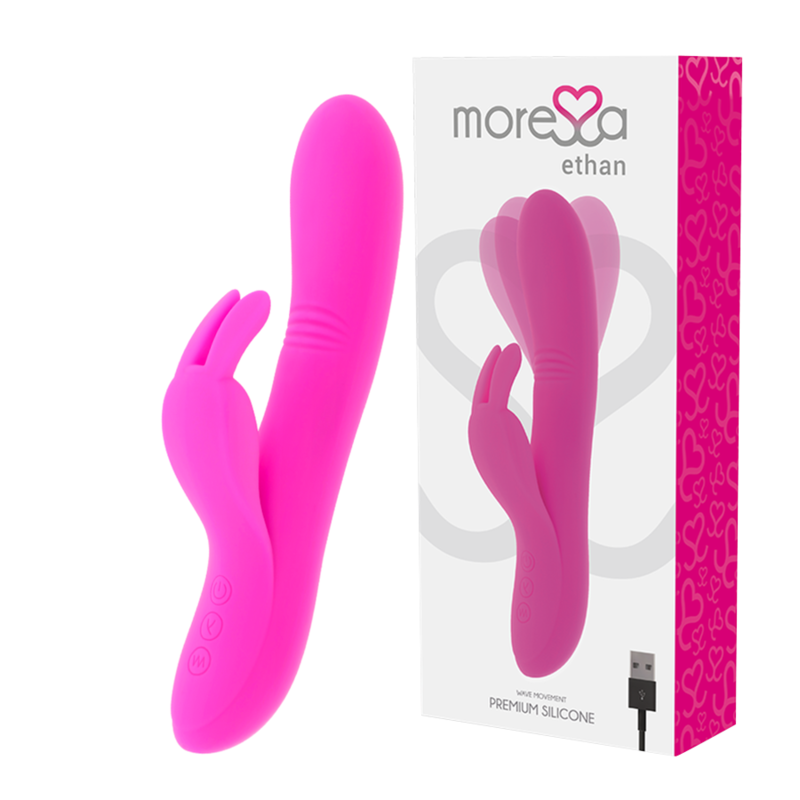 Moressa - Ethan Premium Silicone Ricaricabile - MORESSA - Vibratori Rabbit | erosidea.com