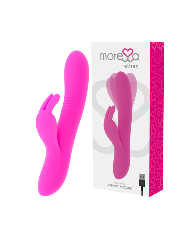 Moressa - Ethan Premium Silicone Ricaricabile - MORESSA - Vibratori Rabbit | erosidea.com