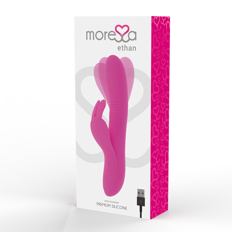 Moressa - Ethan Premium Silicone Ricaricabile - MORESSA - Vibratori Rabbit | erosidea.com