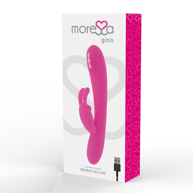 Moressa - Gino Premium Silicone Ricaricabile - MORESSA - Vibratori Rabbit | erosidea.com