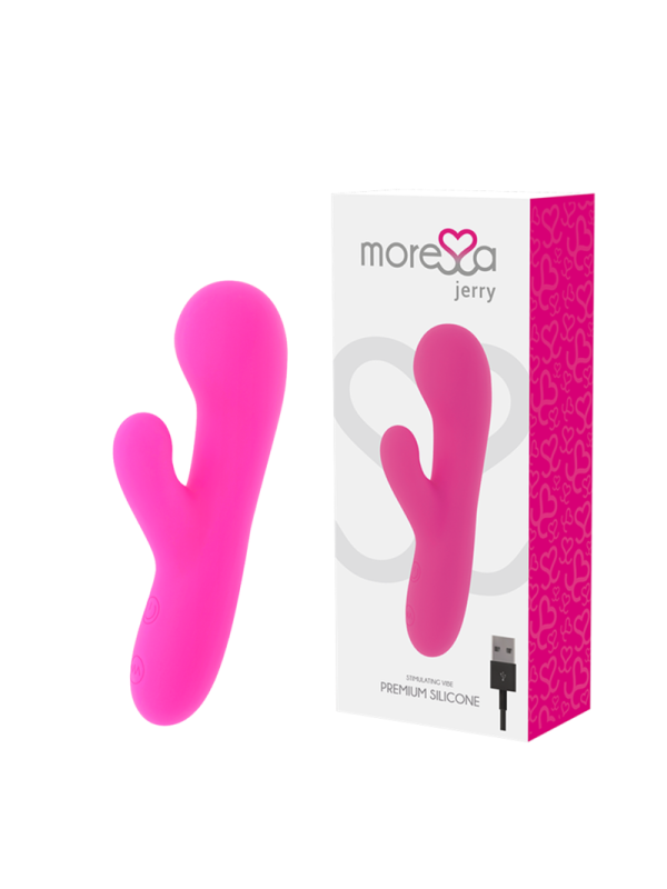 Moressa - Jerry Premium Silicone Ricaricabile - MORESSA - Vibratori Classici | erosidea.com