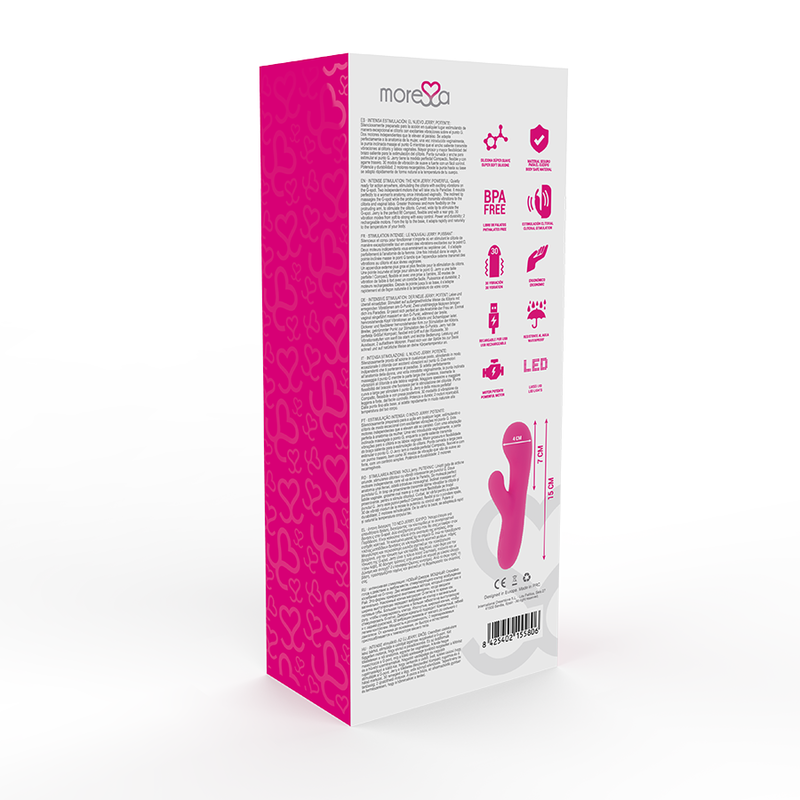 Moressa - Jerry Premium Silicone Ricaricabile - MORESSA - Vibratori Classici | erosidea.com