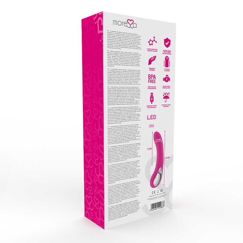 Moressa - Nelson Premium Silicone Ricaricabile - MORESSA - Vibratori Classici | erosidea.com