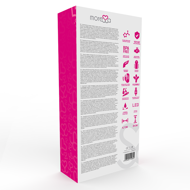 Moressa - Odilon Premium Silicone Ricaricabile - MORESSA - Magic Wand | erosidea.com