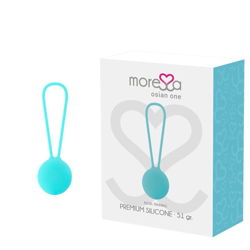 Moressa - Osian One Premium Silicone Turchese - MORESSA - Ovetti Palline Sfere | erosidea.com