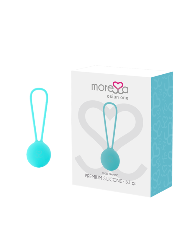 Moressa - Osian One Premium Silicone Turchese - MORESSA - Ovetti Palline Sfere | erosidea.com